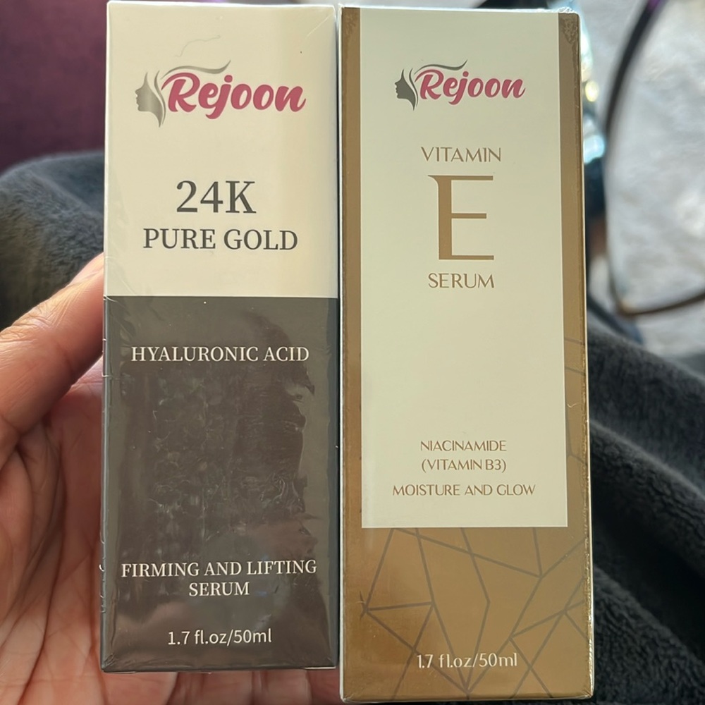 Skincare sealed in box